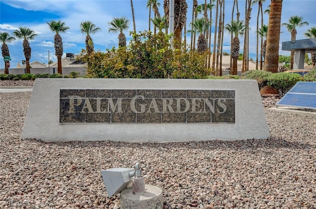 6143 Basilone Ave, Las Vegas, NV 89122 - view of community sign