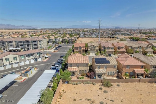 6247 Sugartree Ave, Las Vegas, NV 89141 - aerial view of residential area with mountains