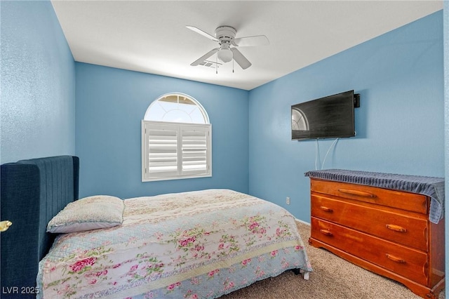 2080 Silver Breeze Ave, Las Vegas, NV 89183 - carpeted bedroom featuring ceiling fan