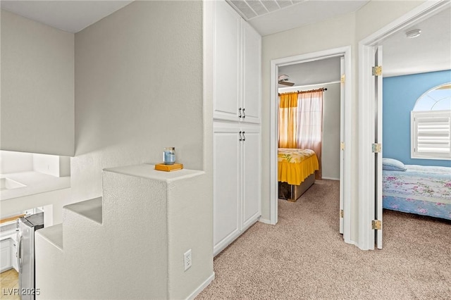 2080 Silver Breeze Ave, Las Vegas, NV 89183 - corridor featuring light colored carpet