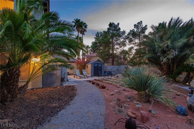 2222 Lucerne Ct, Henderson, NV 89014 - view of yard with a patio