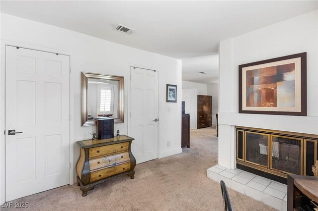 2222 Lucerne Ct, Henderson, NV 89014 - hall with carpet floors