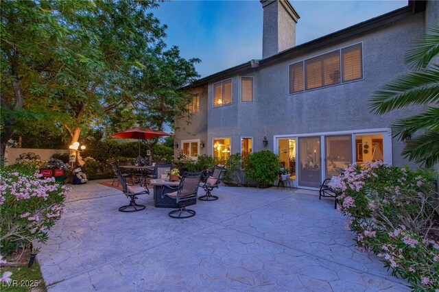 2222 Lucerne Ct, Henderson, NV 89014 - view of patio featuring outdoor dining area