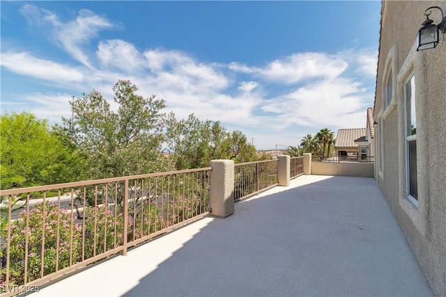 4016 Owlshead Mountain St, Las Vegas, NV 89129 - view of patio with a balcony