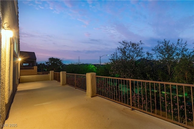 4016 Owlshead Mountain St, Las Vegas, NV 89129 - view of patio featuring a balcony