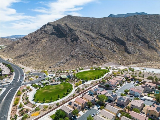 4016 Owlshead Mountain St, Las Vegas, NV 89129 - view of property location featuring a mountainous background and nearby suburban area