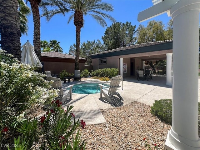 9116 Vista Greens Way Unit 104, Las Vegas, NV 89134 - view of swimming pool with a patio area