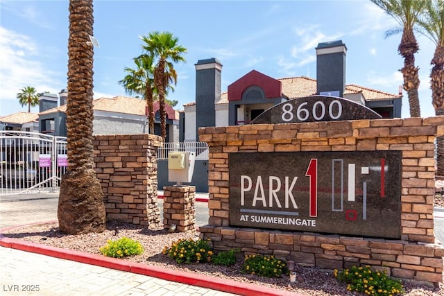 8600 W Charleston Blvd Unit 2187, Las Vegas, NV 89117 - view of community sign