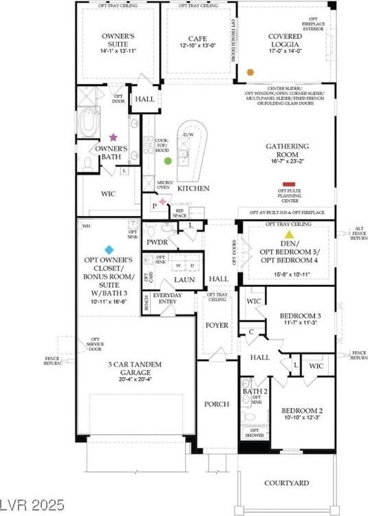 119 Colantonio Ct, Las Vegas, NV 89138 - home floor plan