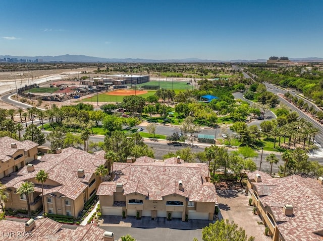 8737 Red Brook Dr Unit 204, Las Vegas, NV 89128 - aerial view of a mountain backdrop