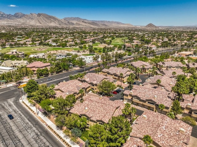 8737 Red Brook Dr Unit 204, Las Vegas, NV 89128 - aerial overview of property's location featuring nearby suburban area and mountains