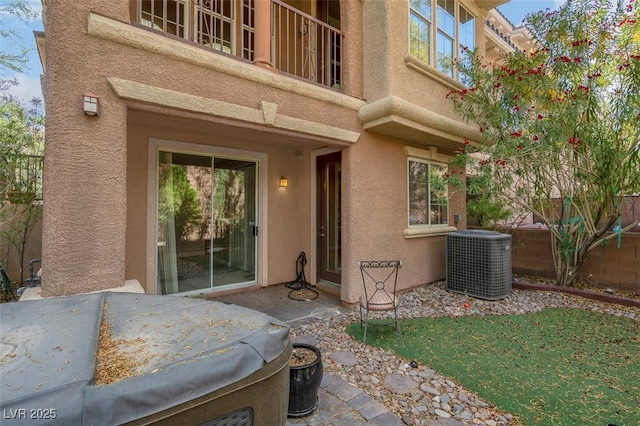 9975 Sand Key St, Las Vegas, NV 89178 - entrance to property featuring stucco siding and a patio