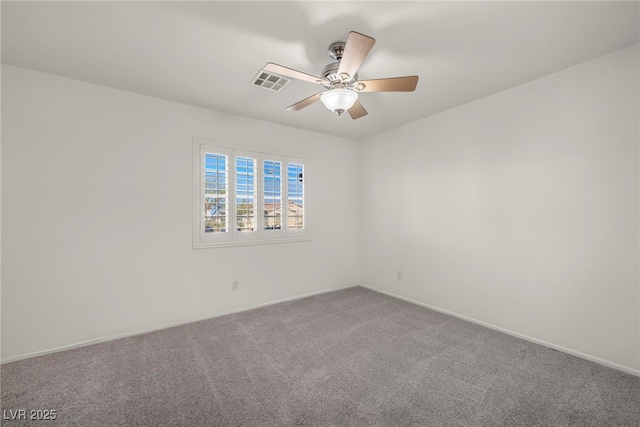 5553 Coral Gate St, Las Vegas, NV 89148 - unfurnished room with a ceiling fan, carpet flooring, and baseboards