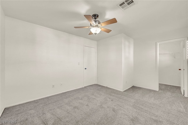 5553 Coral Gate St, Las Vegas, NV 89148 - unfurnished bedroom featuring carpet floors, ceiling fan, baseboards, and a closet