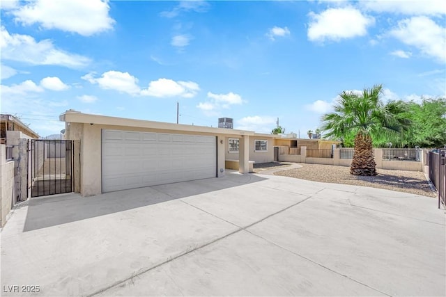 1628 Patricia St, North Las Vegas, NV 89030 - single story home featuring stucco siding, a garage, and a gate