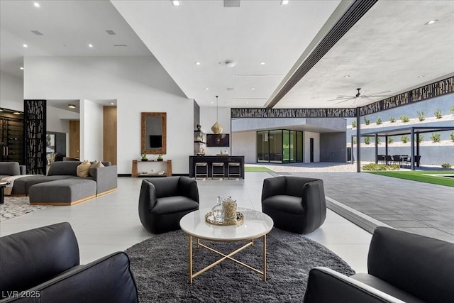 38 Skybird Ct, Las Vegas, NV 89135 - community lobby featuring recessed lighting and floor to ceiling windows