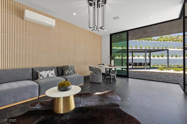 38 Skybird Ct, Las Vegas, NV 89135 - community lobby with expansive windows and recessed lighting