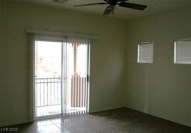 9402 Crimson Sky St, Las Vegas, NV 89178 - empty room with ceiling fan and baseboards
