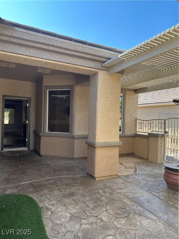2138 Grand Traverse St, Henderson, NV 89052 - view of patio with a pergola