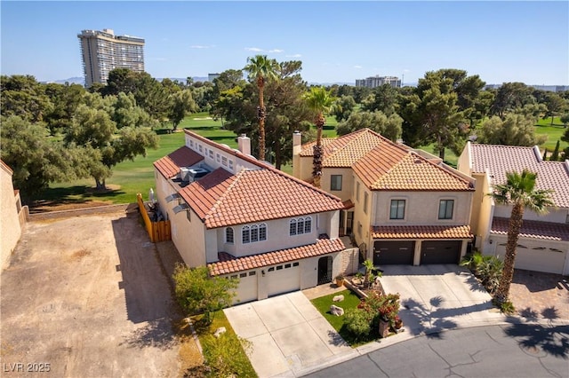 2845 Queens Courtyard Dr, Las Vegas, NV 89109 - aerial view