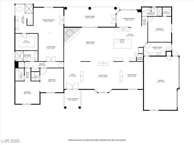 1813 Skyline Dr, Las Vegas, NV 89117 - floor plan / room layout