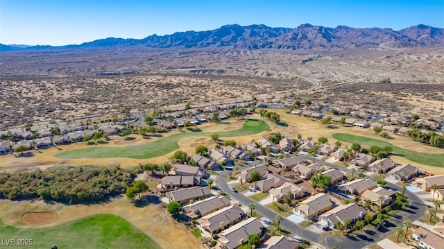 1441 Palm Dr, Laughlin, NV 89029 - view of property location featuring a mountain backdrop, a golf club, and nearby suburban area