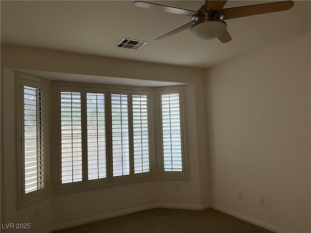 5049 Alfingo St, Las Vegas, NV 89135 - carpeted spare room with ceiling fan and baseboards