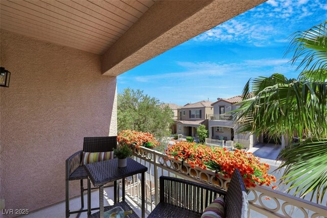 9078 Hilverson Ave, Las Vegas, NV 89148 - balcony featuring a residential view