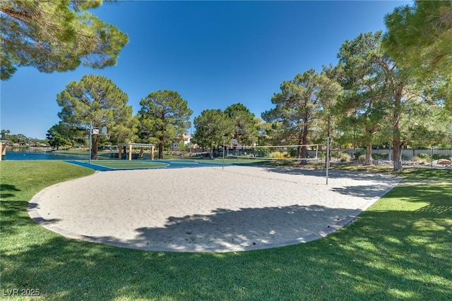 2904 Channel Bay Dr, Las Vegas, NV 89128 - surrounding community with volleyball court and community basketball court