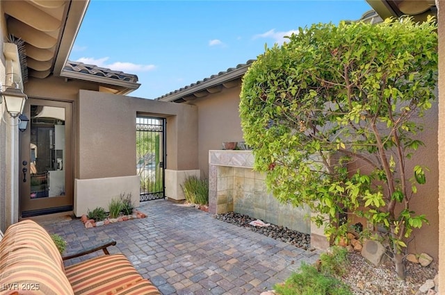 748 Puerto Real Ct, Las Vegas, NV 89138 - view of patio with a gate