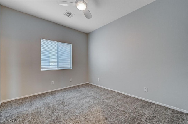 10518 Santerno St, Las Vegas, NV 89141 - spare room with carpet, ceiling fan, and baseboards