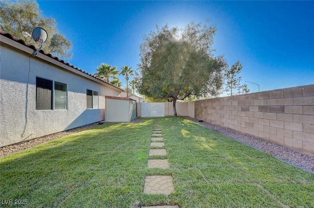 10518 Santerno St, Las Vegas, NV 89141 - view of yard