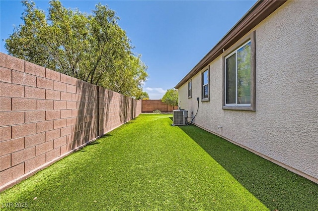 10121 Iron Wood Peak Ave, Las Vegas, NV 89166 - view of yard featuring central air condition unit