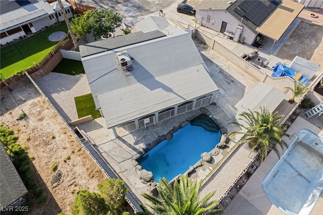 5453 Yvonne Cir, Las Vegas, NV 89122 - view of subject property with a pool area