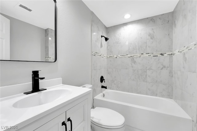 5453 Yvonne Cir, Las Vegas, NV 89122 - full bathroom with vanity and bathing tub / shower combination