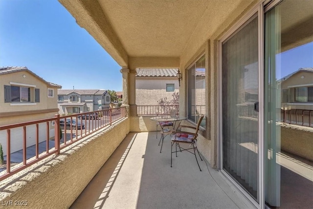 7852 Running Doe Ct, Las Vegas, NV 89149 - balcony featuring a residential view