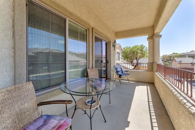 7852 Running Doe Ct, Las Vegas, NV 89149 - view of balcony