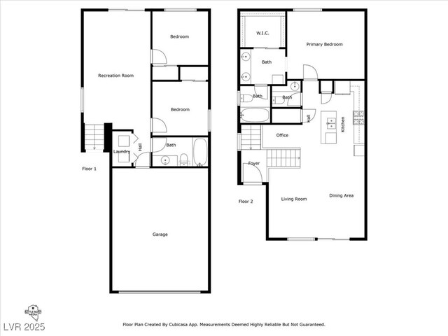 7852 Running Doe Ct, Las Vegas, NV 89149 - home floor plan