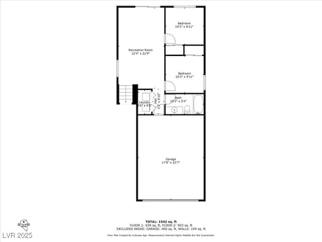 7852 Running Doe Ct, Las Vegas, NV 89149 - property floor plan