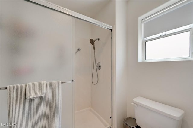 2545 Banora Point Dr, Las Vegas, NV 89134 - bathroom with toilet and a shower stall