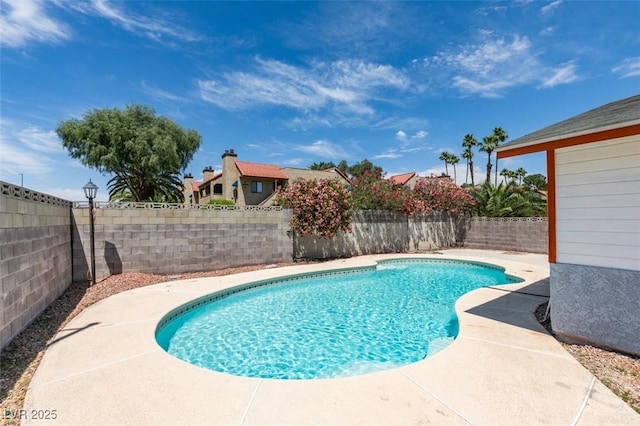 2116 Cameron St, Las Vegas, NV 89102 - view of swimming pool with a fenced backyard