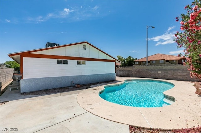2116 Cameron St, Las Vegas, NV 89102 - view of pool with a patio and a fenced backyard