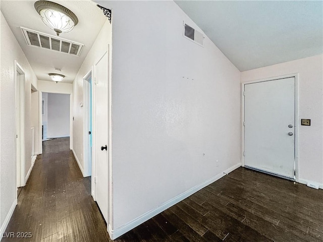 2204 Short Pine Dr, Las Vegas, NV 89108 - corridor featuring wood-type flooring and baseboards