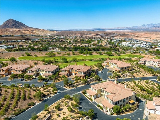 30 Via Vasari Unit 103, Henderson, NV 89011 - aerial view of residential area with a mountain backdrop
