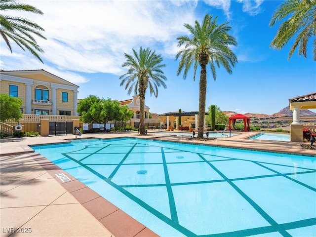 30 Via Vasari Unit 103, Henderson, NV 89011 - community pool featuring a patio area