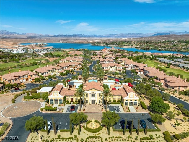 30 Via Vasari Unit 103, Henderson, NV 89011 - aerial perspective of suburban area featuring a water and mountain view