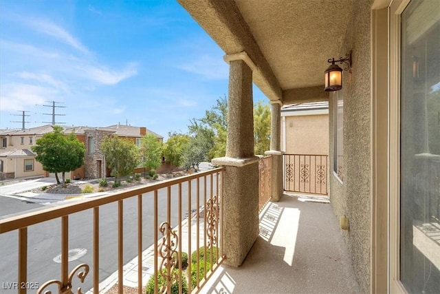 8015 Maple Park St, Las Vegas, NV 89131 - balcony with a residential view