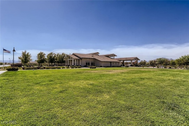 208 Coltrane Canyon Ave, Henderson, NV 89011 - view of green lawn