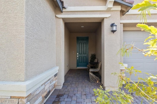 7616 Quail Dust St, North Las Vegas, NV 89084 - view of exterior entry featuring stucco siding