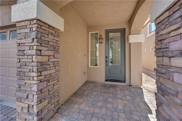 9604 Stoney Mesa Ct, Las Vegas, NV 89139 - entrance to property featuring stucco siding